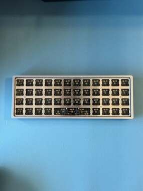Drop x OLKB Planck Mechanical Keyboard Kit V6 Barebones - Silver